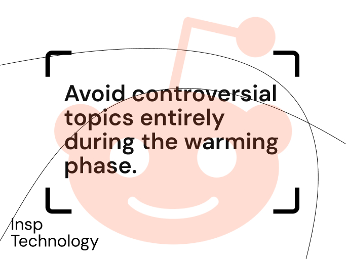 avoid controversial subreddits on warming phase